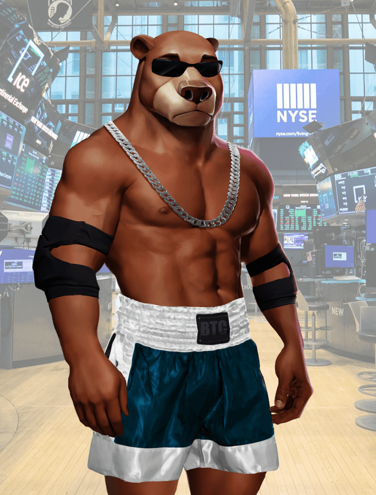 Wall Street Avatar Fighter Bear #546