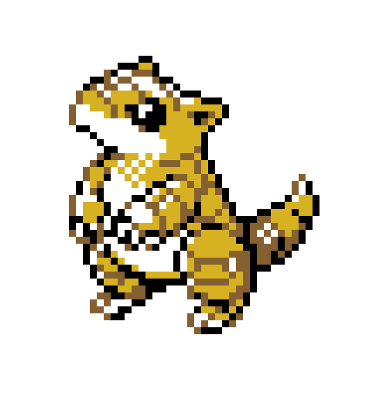 nvqenn on X: #pixelart #pokemon #tbt Bulbasaur in pixel art form