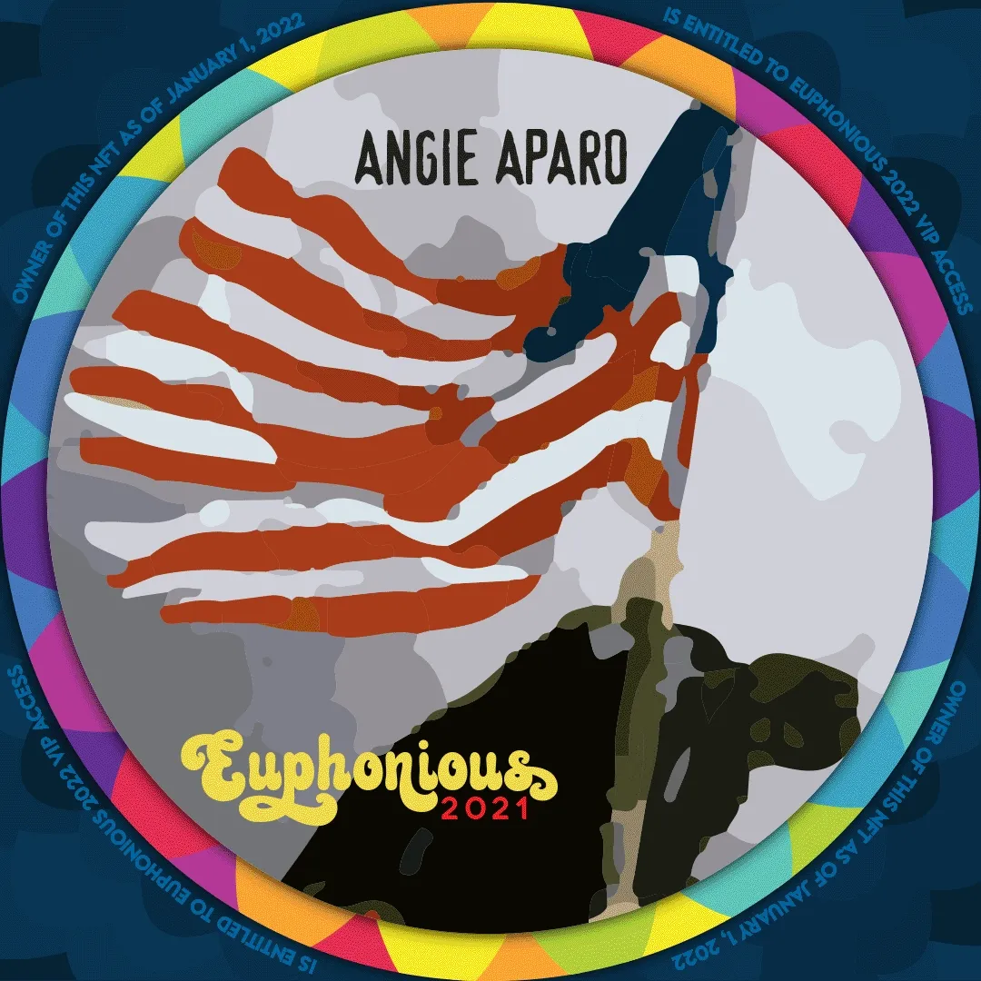 Euphonious Inaugural NFT #6 of 12 - Angie Aparo