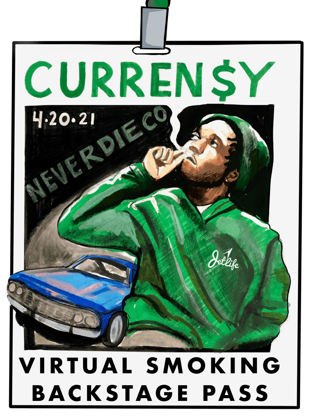 Curreny 420 Blaze Pass Curreny Digital Collectibles OpenSea