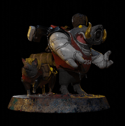 TropicalSnow 3D Angry Boars Fan Art collection image