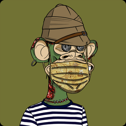 Covid Bored Ape #126