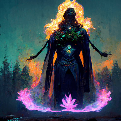 Druid Witch Hero