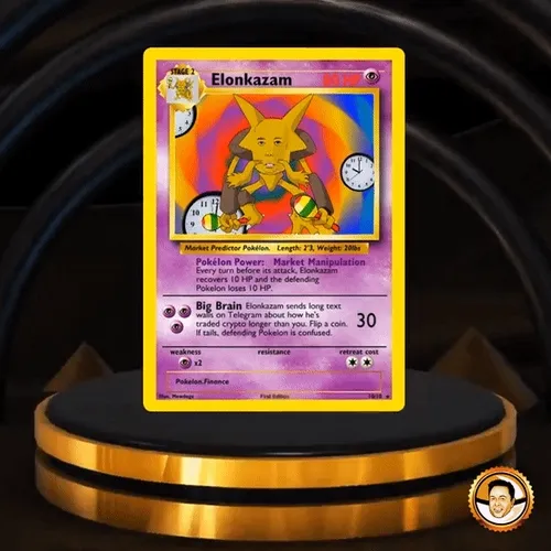 POKELON #13: Elonkazam (Holographic) (1E)