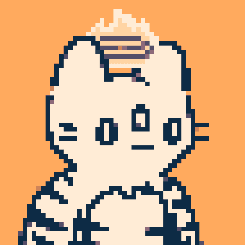 Bored Pixel Cat #1718