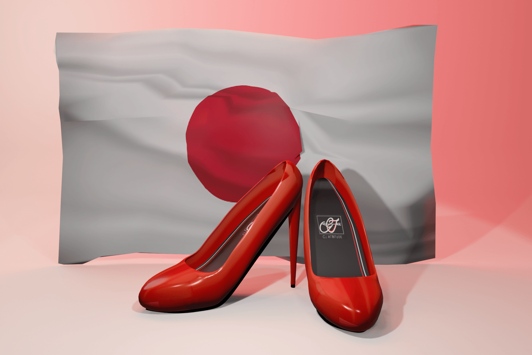 Red Shoes in JAPAN