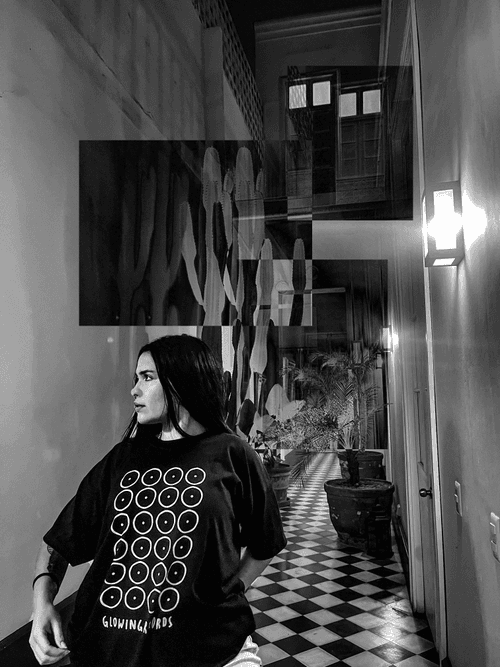 Daniela in the hacienda