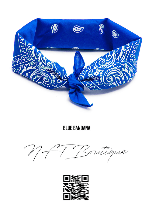 Blue Bandana | CryptoBandana 