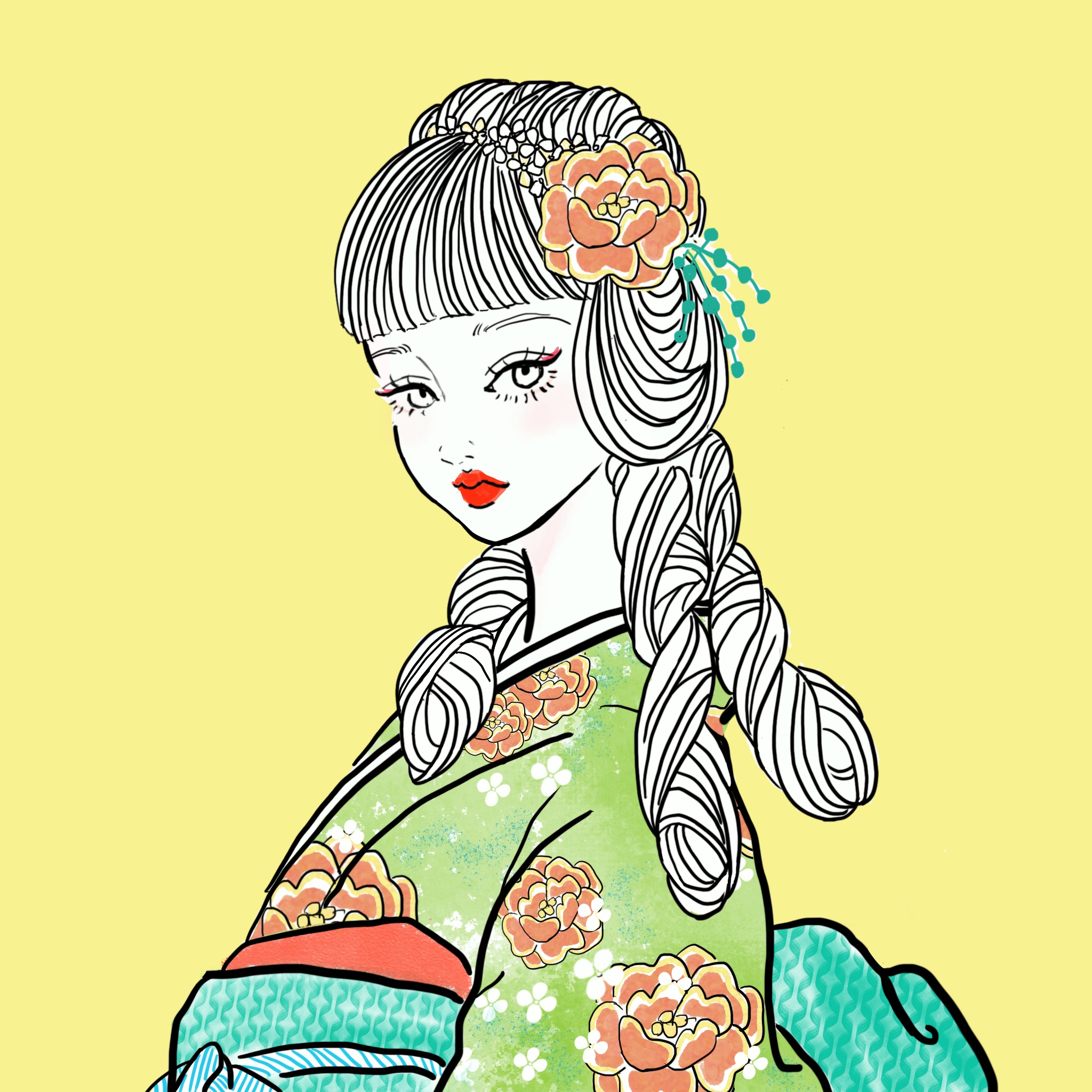 Kimono_girl#2