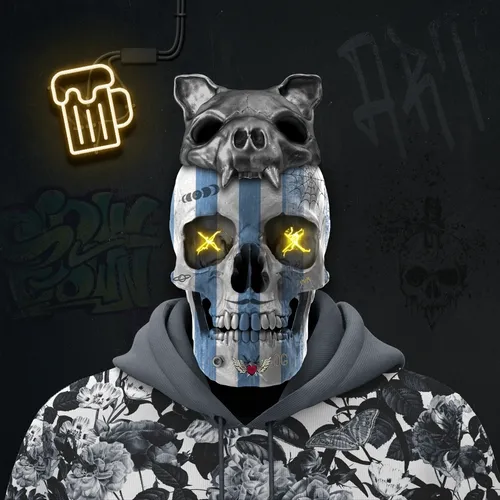 Cool Skull Club Vibrants #592