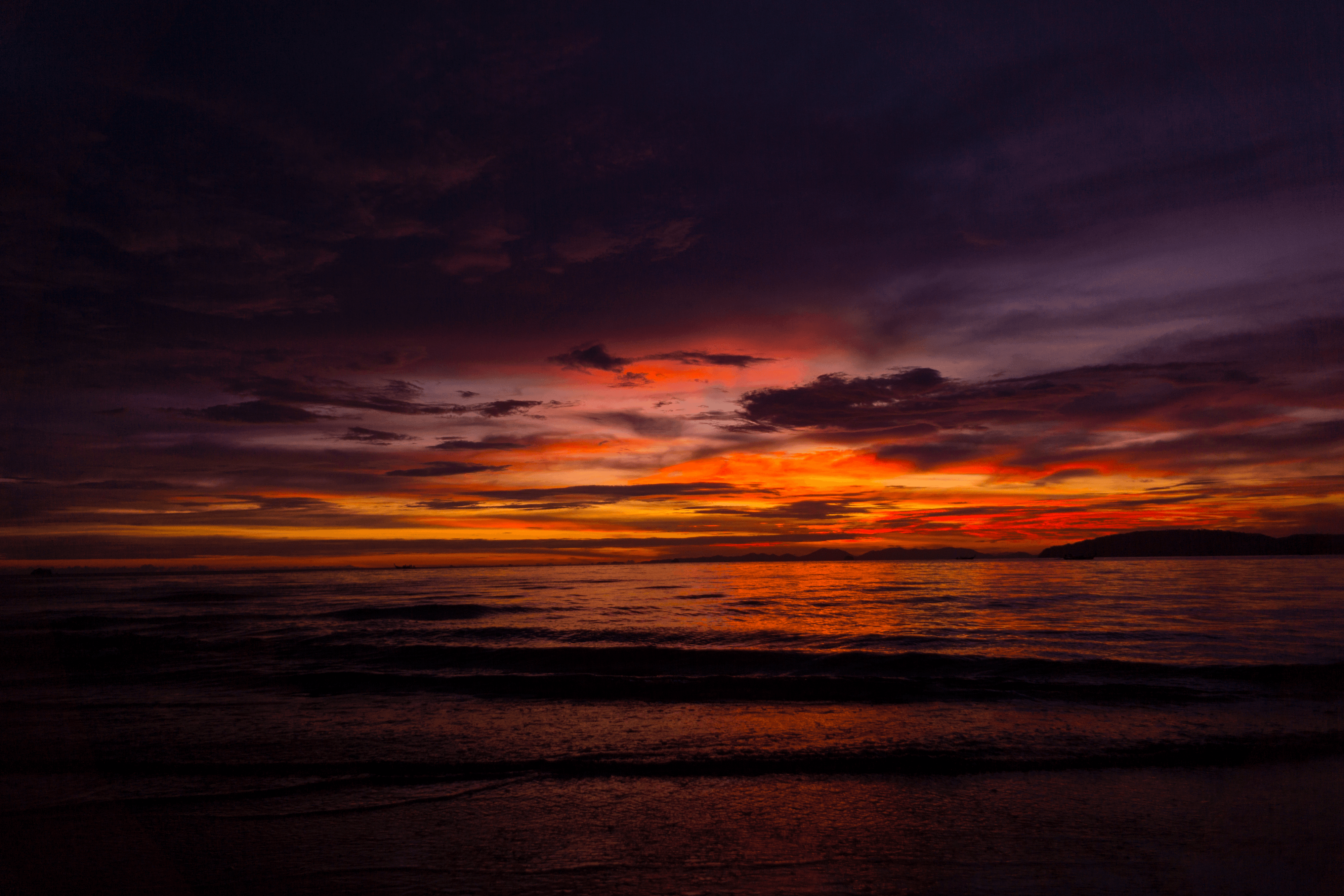 Sunset Thailand Ao Nang