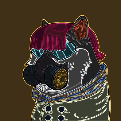 Neon Doggy #06