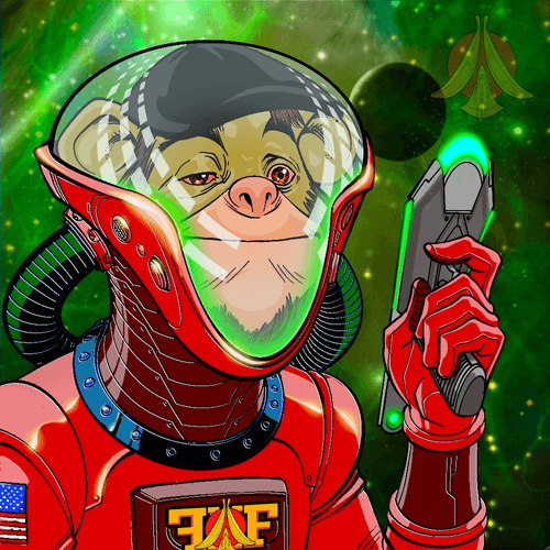 Funky Monkey Space Force #114