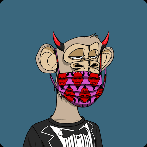 Covid Bored Ape #203