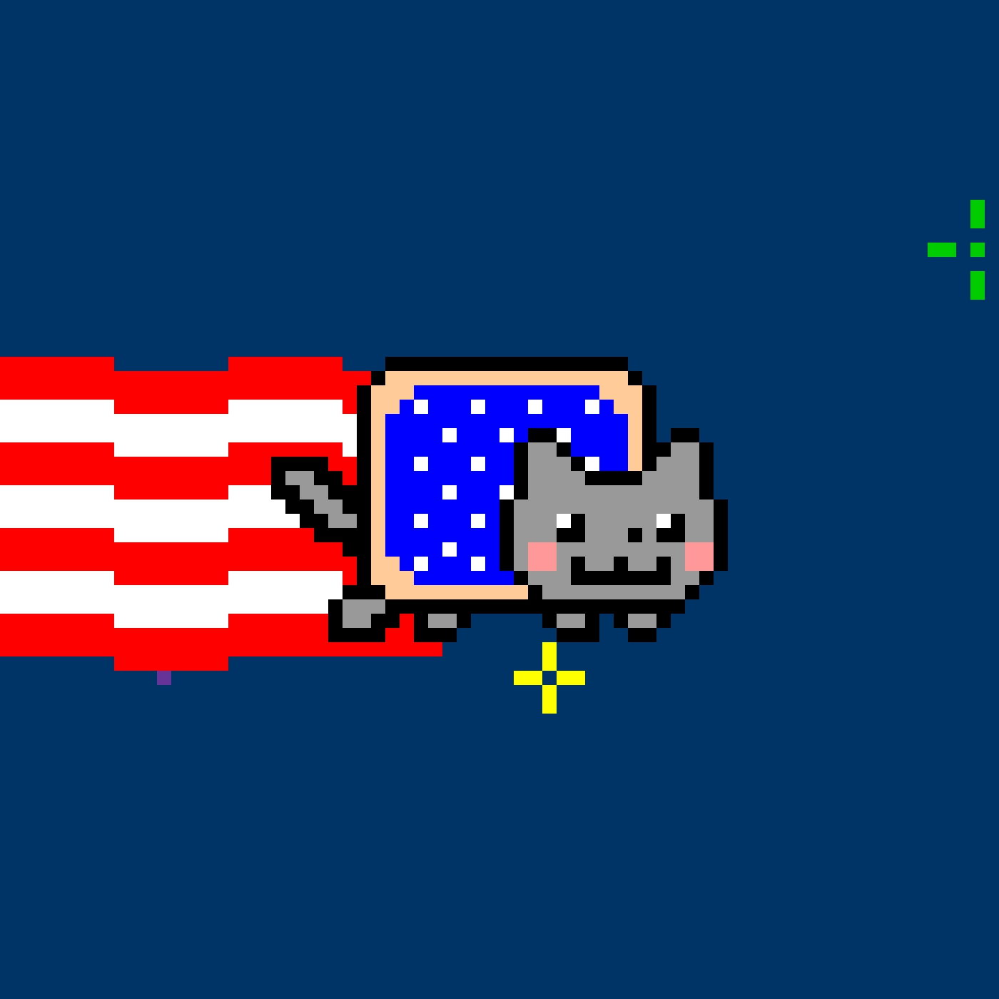 StarSpangled Nyan Cat Nyan Cat (Official) OpenSea