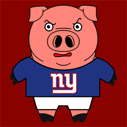 Sports Fan Piggy #0009