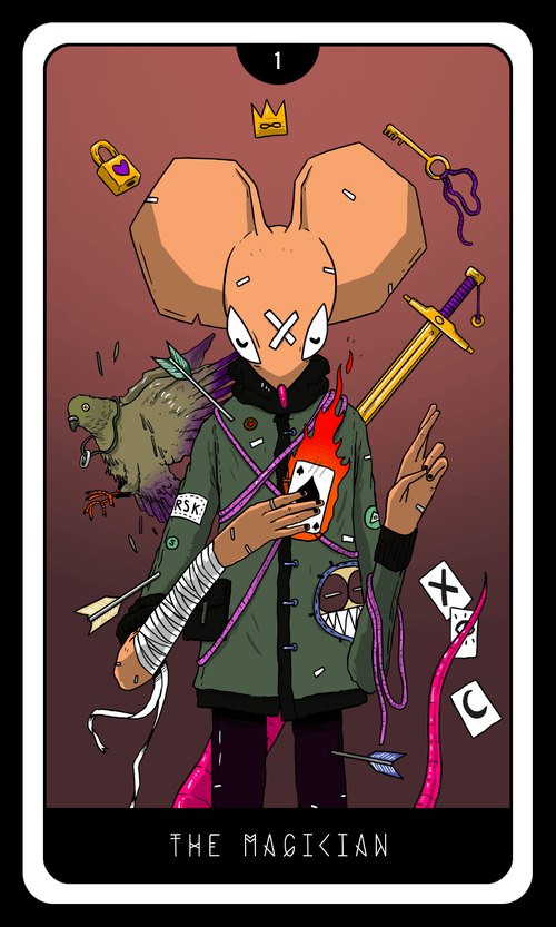 Rosko Sees the Future: The Magician - Color Variant 27