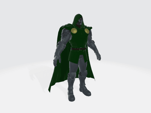 3D Dr Doom 1/1