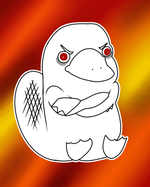 Pissed off Platypus
