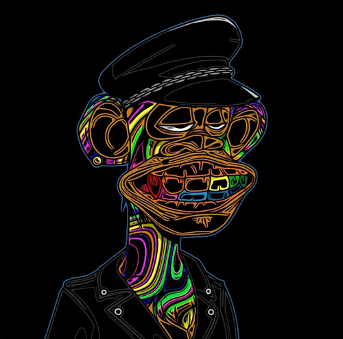 Ape the biker