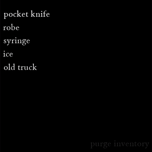 Purge Inventory #5525