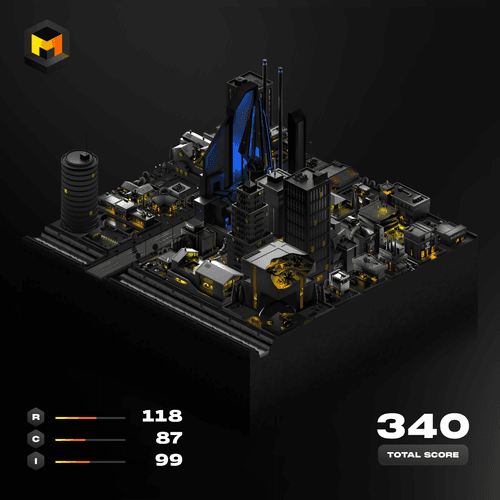 Land for sale in Metroverse Blackout