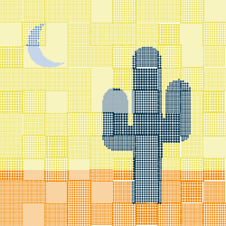 Patchwork Saguaros by Jake Rockland collection image