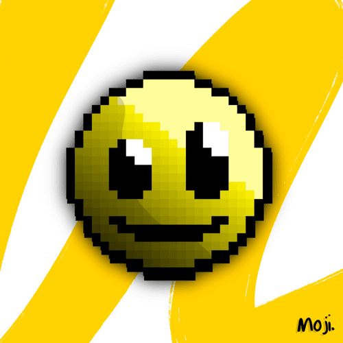 Smiley Pixel Moji