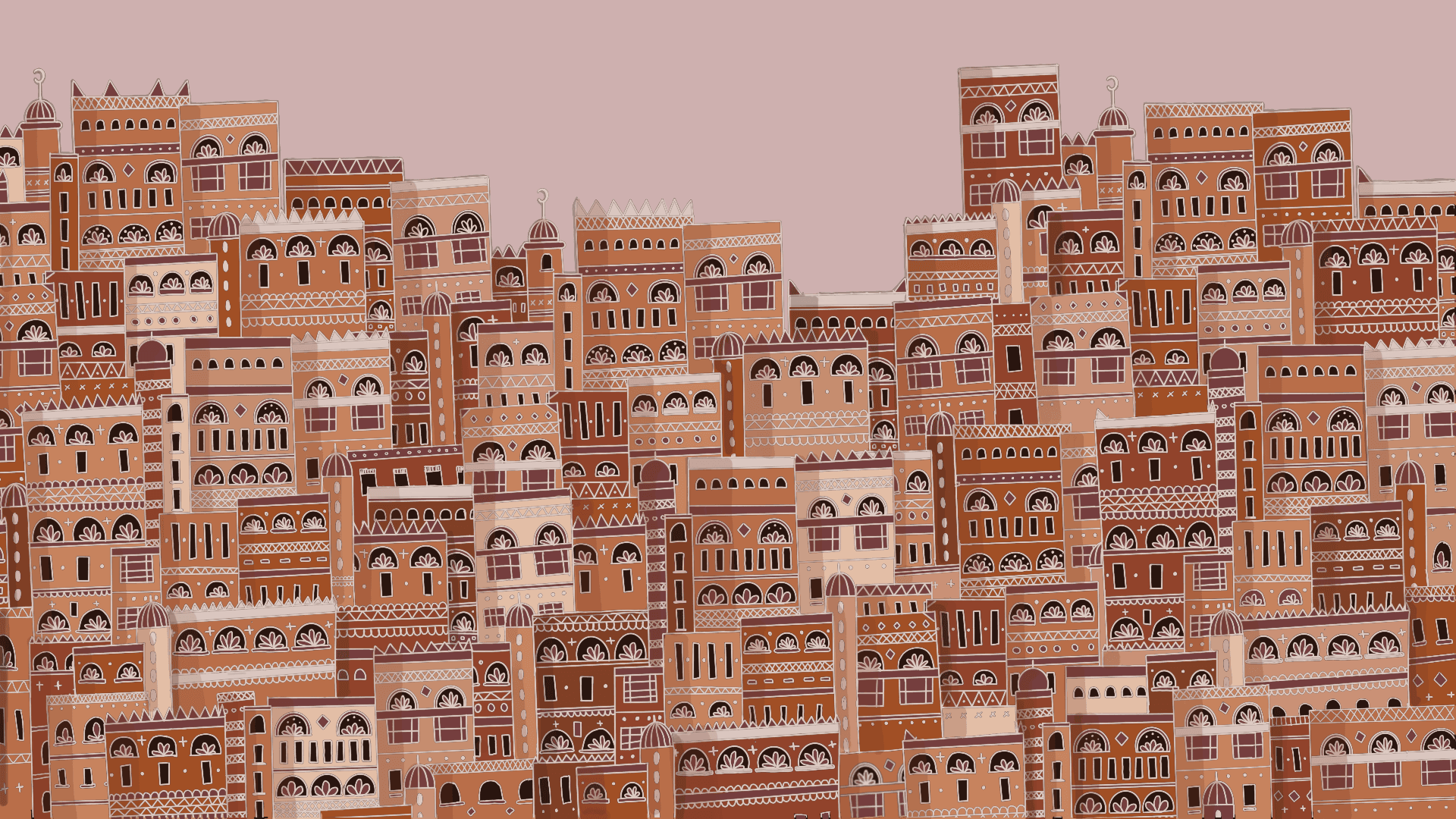 'Gingerbread Skyline' by Aaya Al-Shamahi