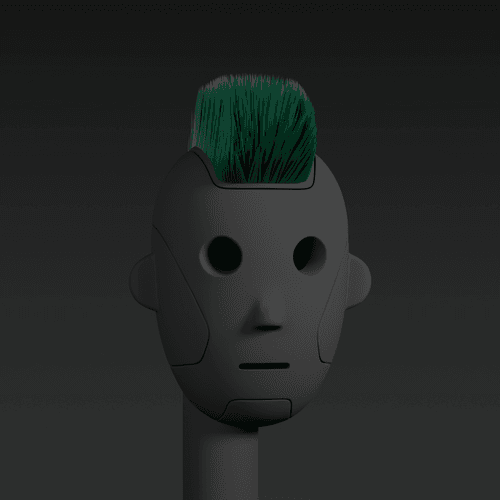 Head: Mohawk Green Alt