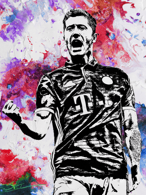 Lewandowski Limited Edition Art 1/1