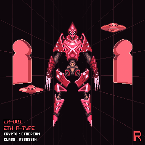 CRYPTOROBO CR-001 ETH R-TYPE