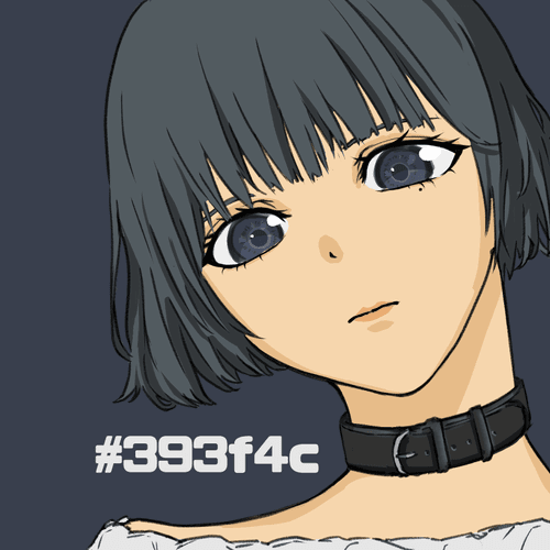 藍鉄(aitetsu)#393f4c