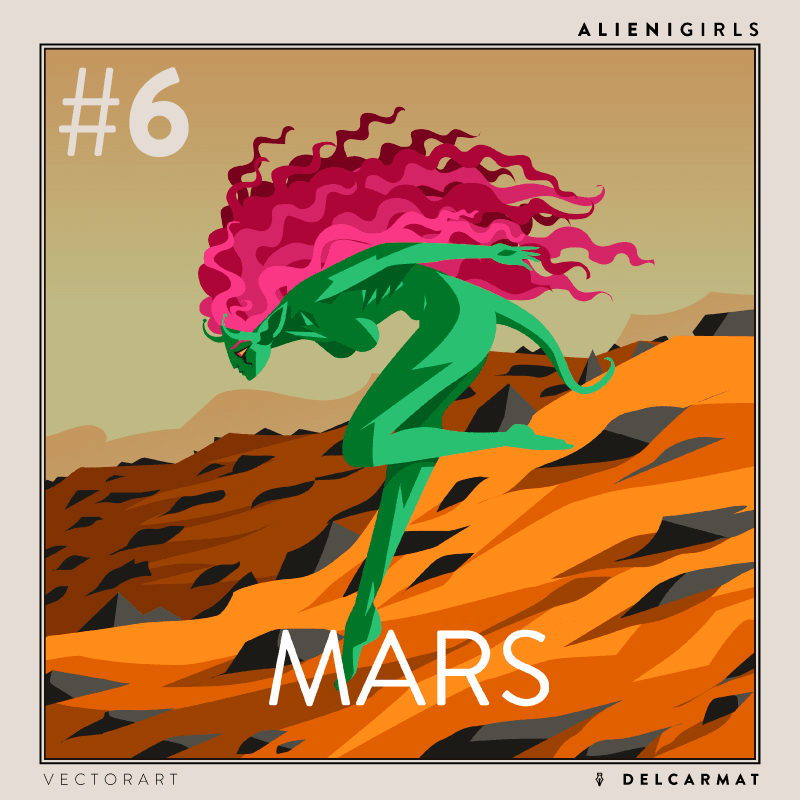 Alienigirls. #6: MARS