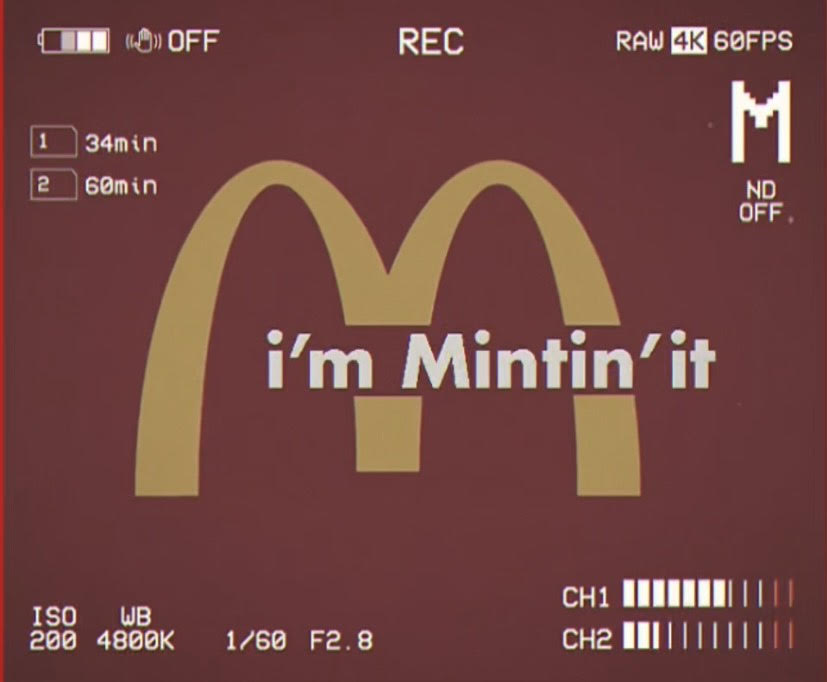 i'm Mintin' it