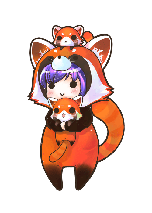 Kawaiimal#45 - Red Panda