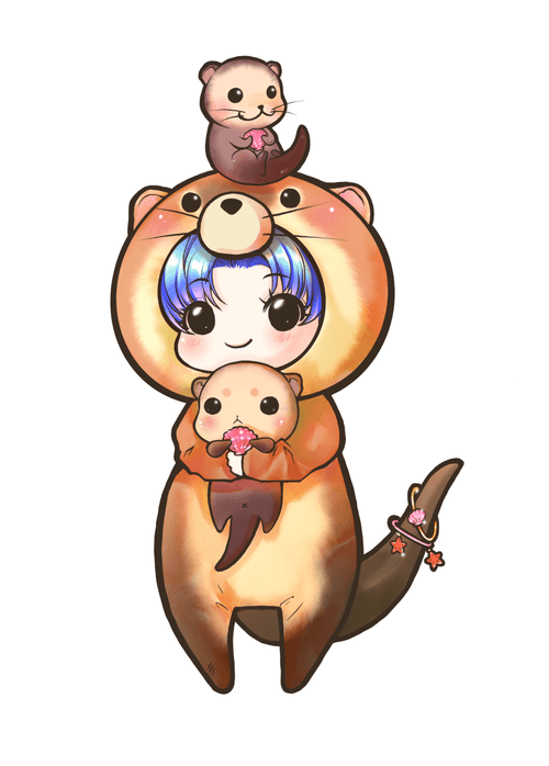 Kawaiimal#59 - Otter