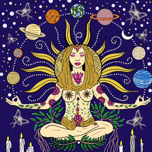 the goddess of universe