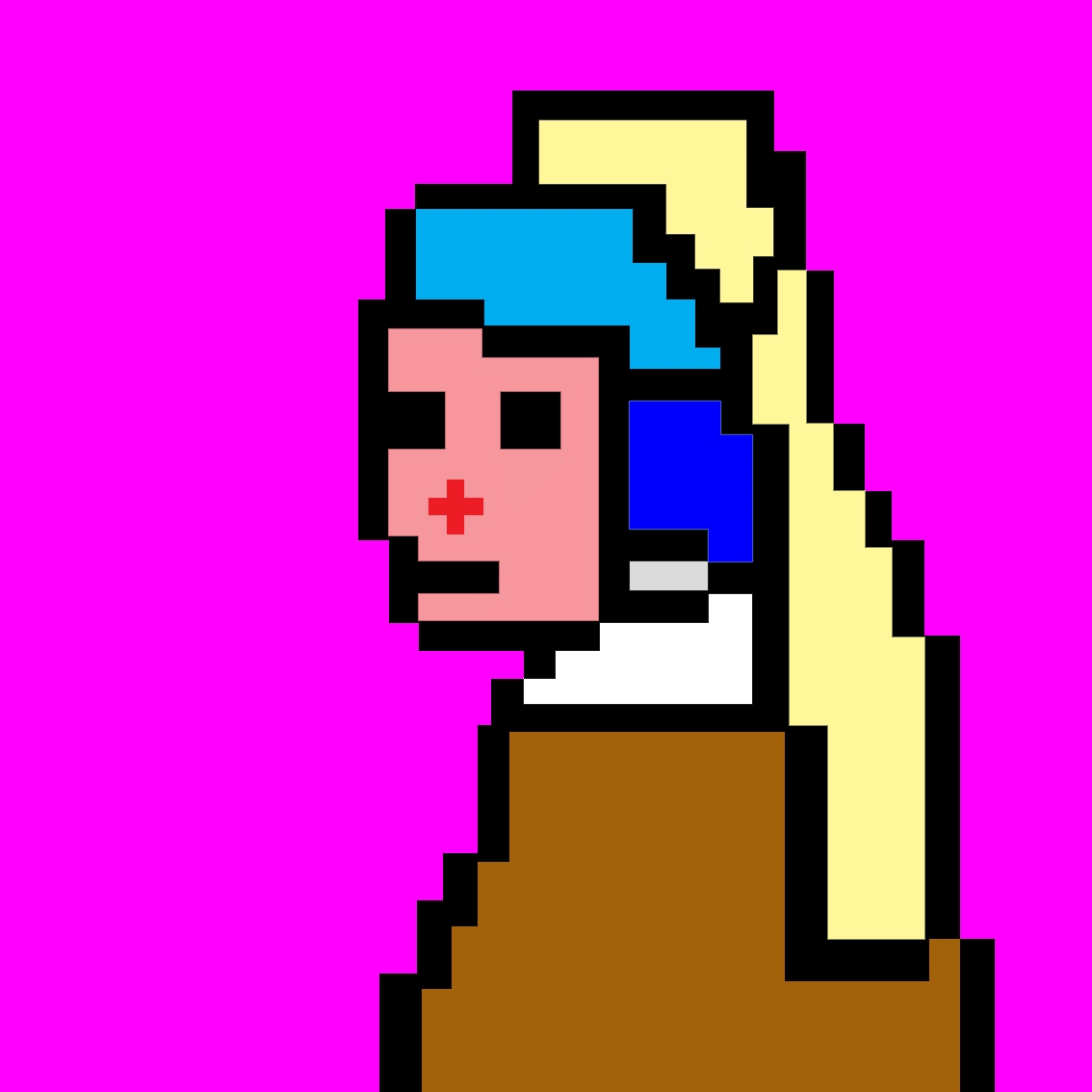The Crypto Girl with a pearl earring #01
