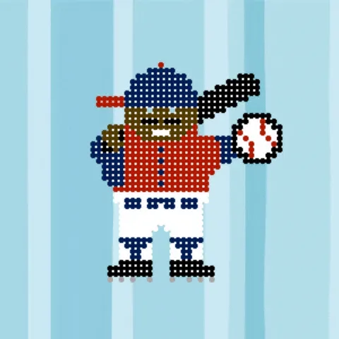 Sportz Pix 88 Genesis Baseball Player