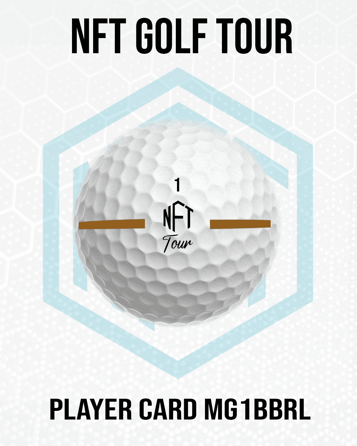 NFT Golf Tour Player Card MG1BBRL