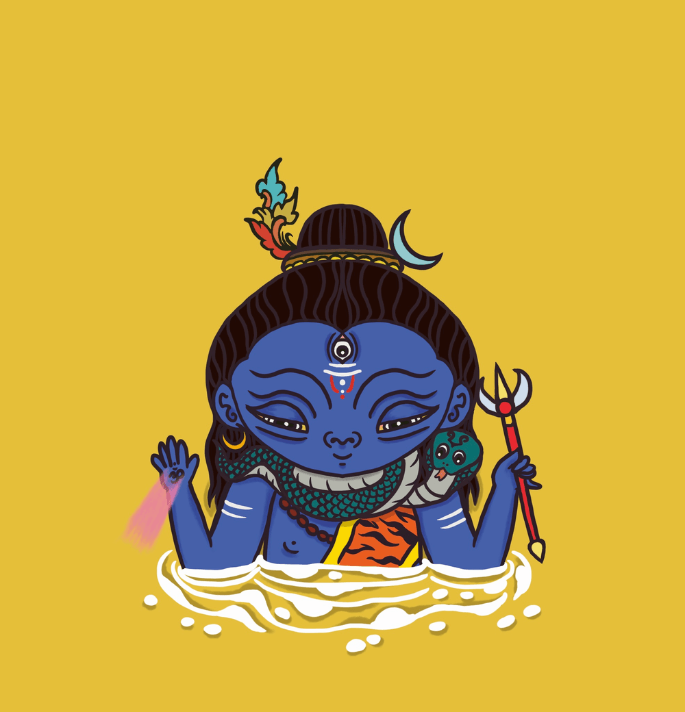 Himmapan Gang x Little God(Shiva)#000 - Himmapan Gang | OpenSea