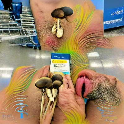 Psilocybin fellatio at Walmart