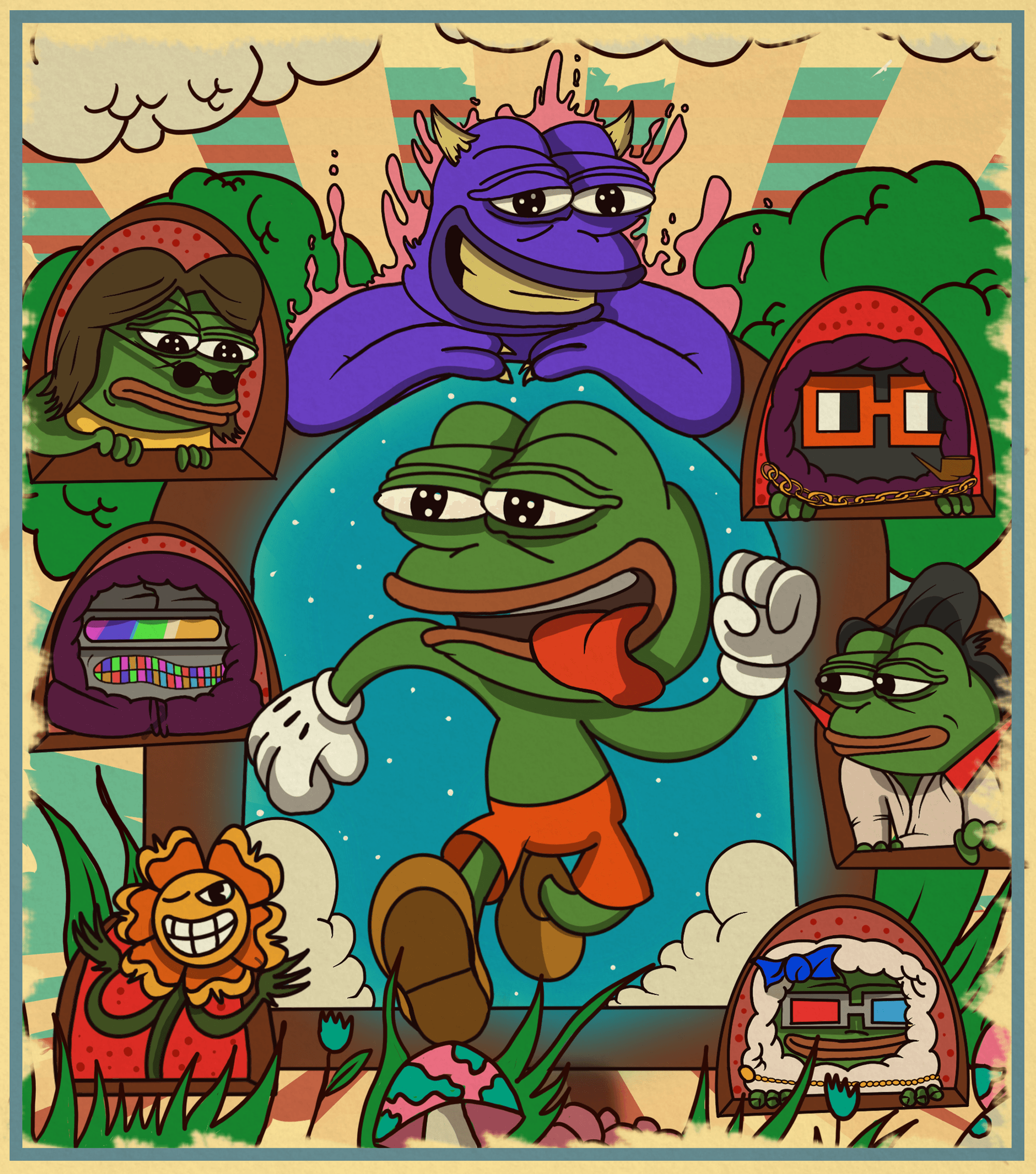 Multiverse of Pepe - Rodro Editions (2022) | OpenSea