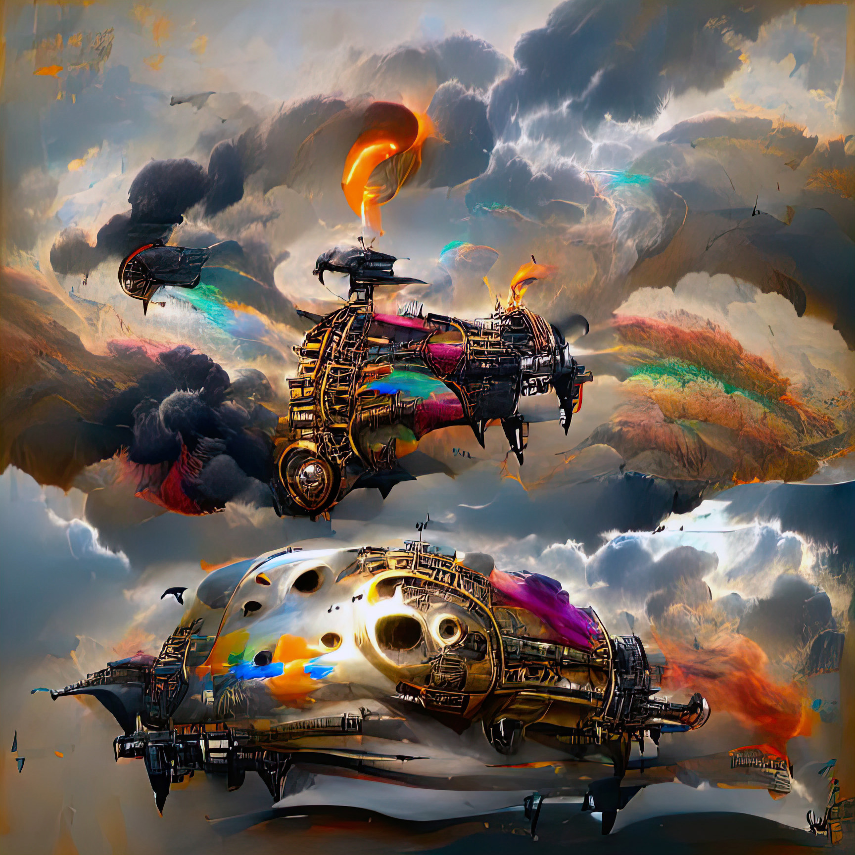 Outerspace Steampunk 485/501