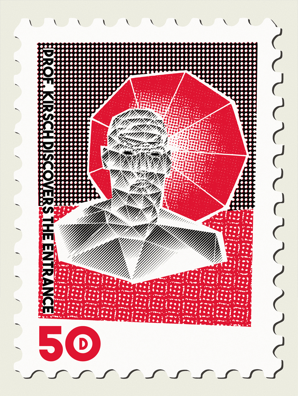 Nr. 350 - The Entrance, a stamp