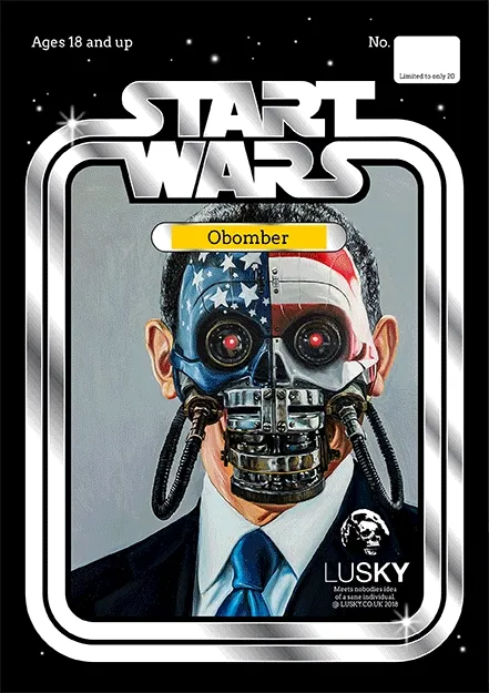 Lusky Start Wars card back animation