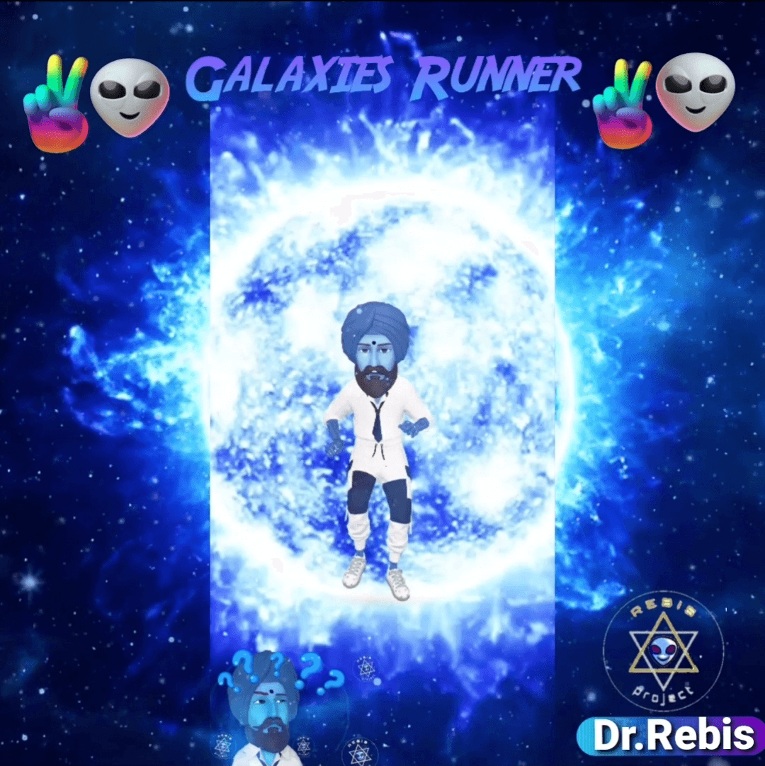 Galaxies Rebis Runner puppet