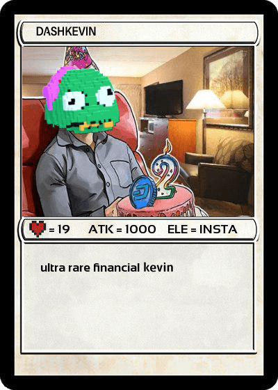 RAREKEVIN Series 1 Card 28 DASHKEVIN