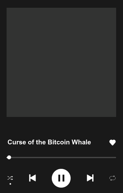Curse of the Bitcoin Whale